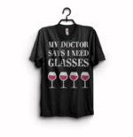 забавна тениска Glasses